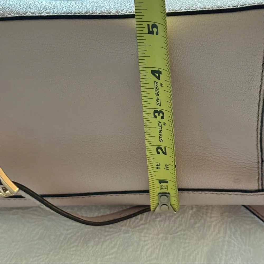 Michael Kors Ciara Large Saffiano Blush Satchel Bag
